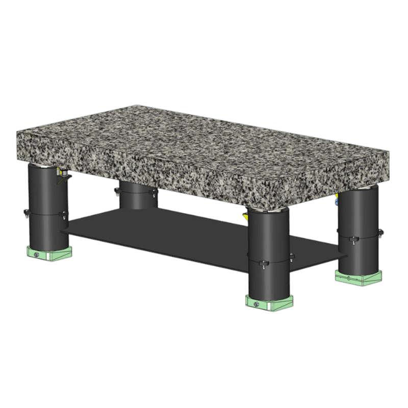Anti Vibration Table Self Levelling Pneumatic Triflex Isolation , Series DIT-TRF