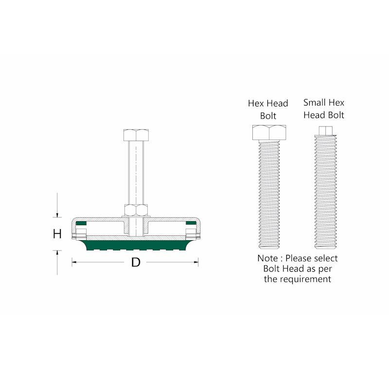 DLK3-LP-b-187-M20x2.5x150-GR - Image 2