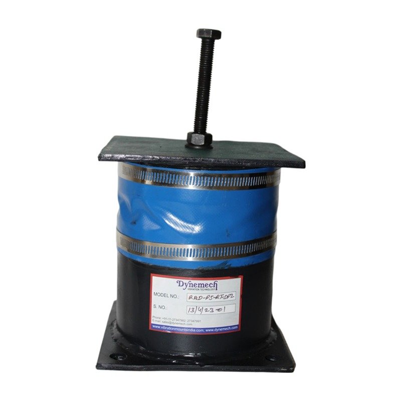 Enclosed Round Spring Isolators with Viscous Damping