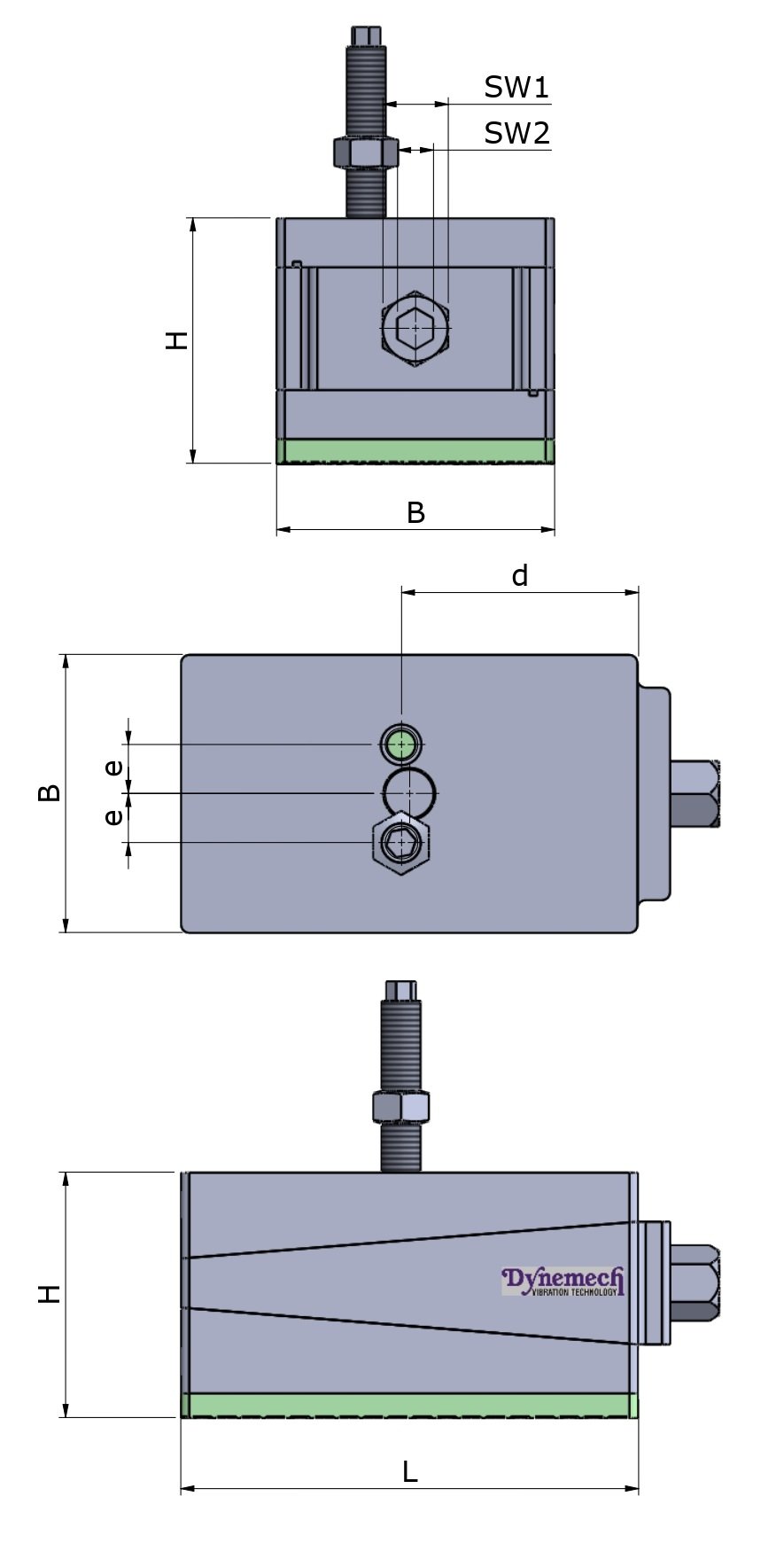 DBH2-u-M20x2.5x200-FG-DG - Image 2
